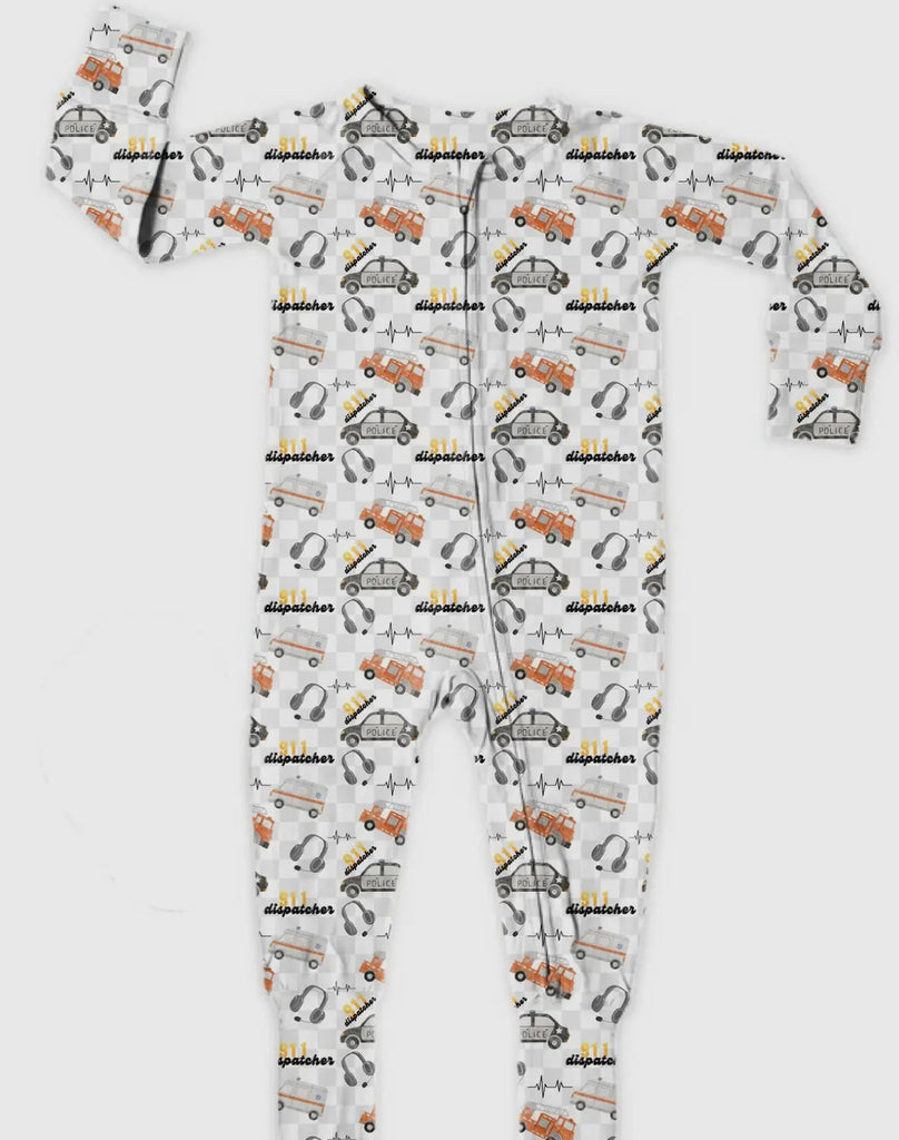 Miller & Co. - Bamboo Zipper Footie Dispatcher