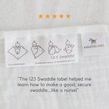 SwaddleDesigns - Muslin Swaddle Blankets (Set of 3), Pink Springfield