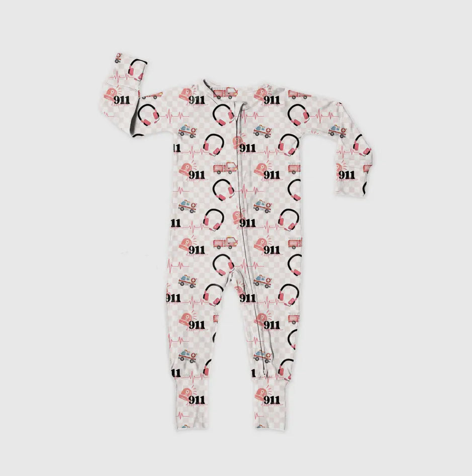 Miller & Co. - Bamboo Zipper Footie Dispatcher