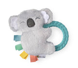 Itzy Ritzy - Ritzy Rattle Pal™ Plush Rattle Pal with Teether: Dino