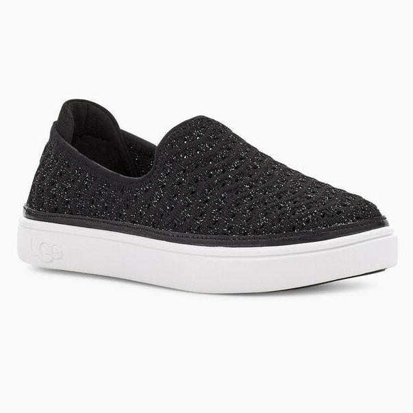 Ugg Caplan Slip-On - Black Metallic Knit