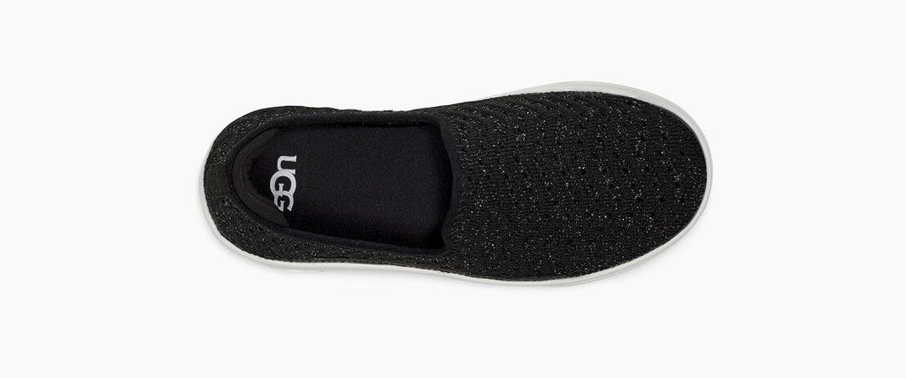 Ugg Caplan Slip-On - Black Metallic Knit