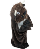 Buffalo Critter Hooded Blanket