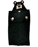 Bear Critter Hooded Blanket