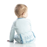 Kickee Baby Brother Coverall Spring Sky