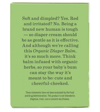 Organic Diaper Balm