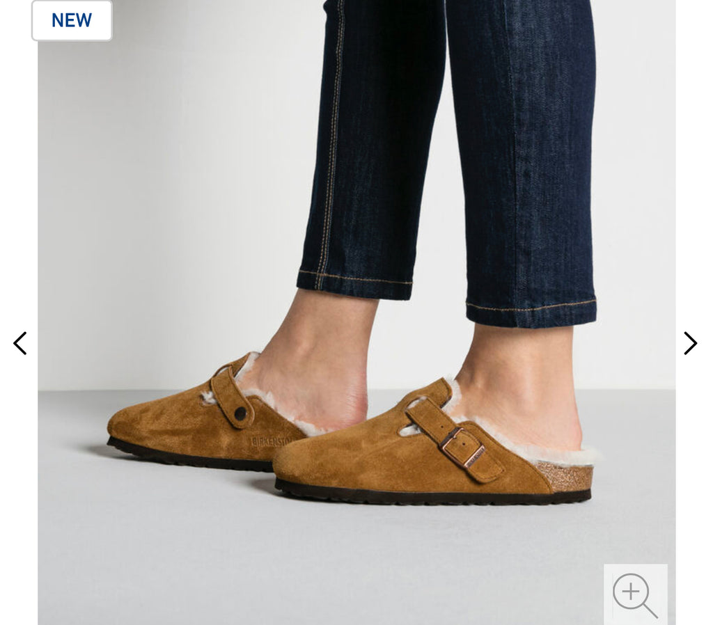 Birkenstock Boston Shearling Clogs