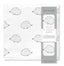 SwaddleDesigns - Hedgehog Soft Black Muslin Swaddle Blanket, Premium Cotton