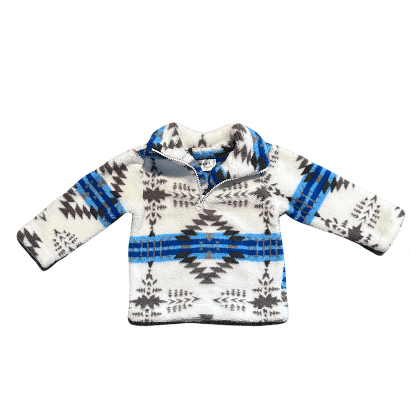 Cowpuncher Babe - SHERPA PULLOVER - AZTEC: 5/6