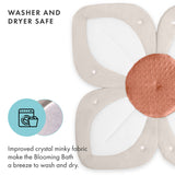 Blooming Bath - NEW Lotus with Button Snaps: Cream/White/Olive