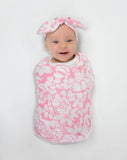 SwaddleDesigns - Lush Pink Marquisette Swaddle Blanket