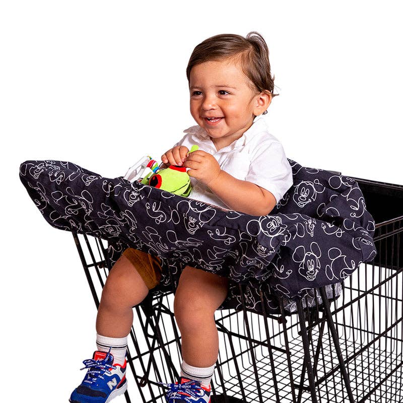 J.L. Childress - Disney Baby Shopping Cart and High Chair Cover, Mickey Mouse