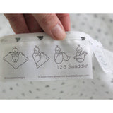 SwaddleDesigns - Muslin Swaddle Blankets (Set of 3), Little Lambs Goodnight