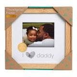 Kate & Milo - I Love Daddy Thumbprint Picture Frame, Nursery Decor