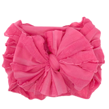 Rockin Royalty - Candy Pink Ruffled Headband