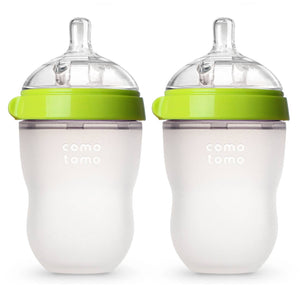 Comotomo - Comotomo Baby Bottle, Double Pack - 8 oz - Green: Green
