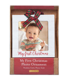 Kate & Milo - "My First Christmas" Holiday Photo Ornament