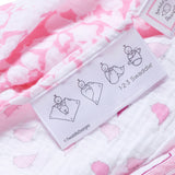 SwaddleDesigns - Lush Sterling Marquisette Swaddle Blanket