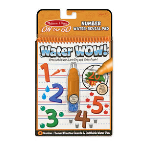 Water Wow! Numbers On The Go Travel Activity