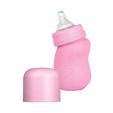 Green Sprouts Baby Bottle made from Glass with Silicone Sleeve 5oz