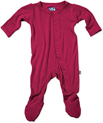 Footie with Snaps Orchid