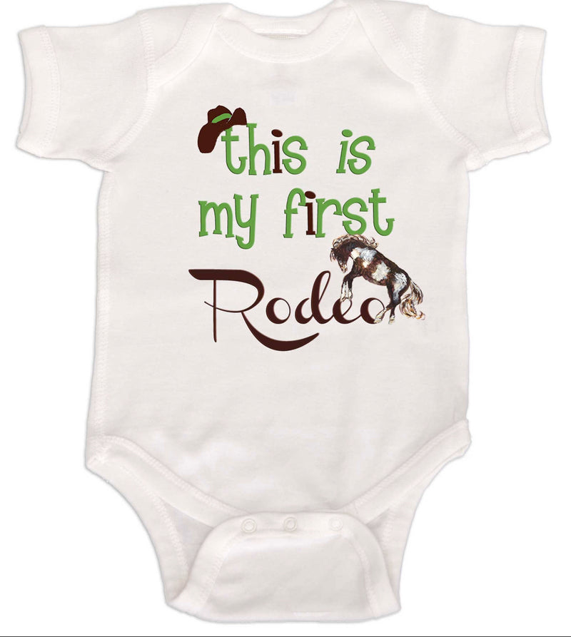 This is My First Rodeo Onesie