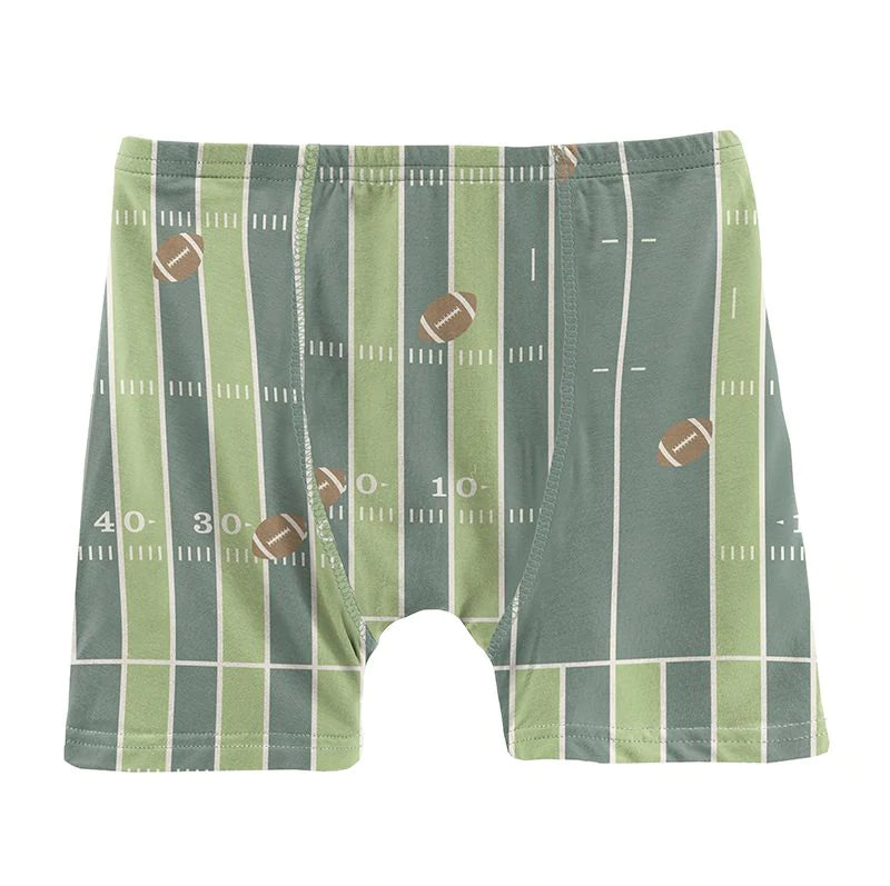 Kickee Boy's Boxer Briefs Underwear Football