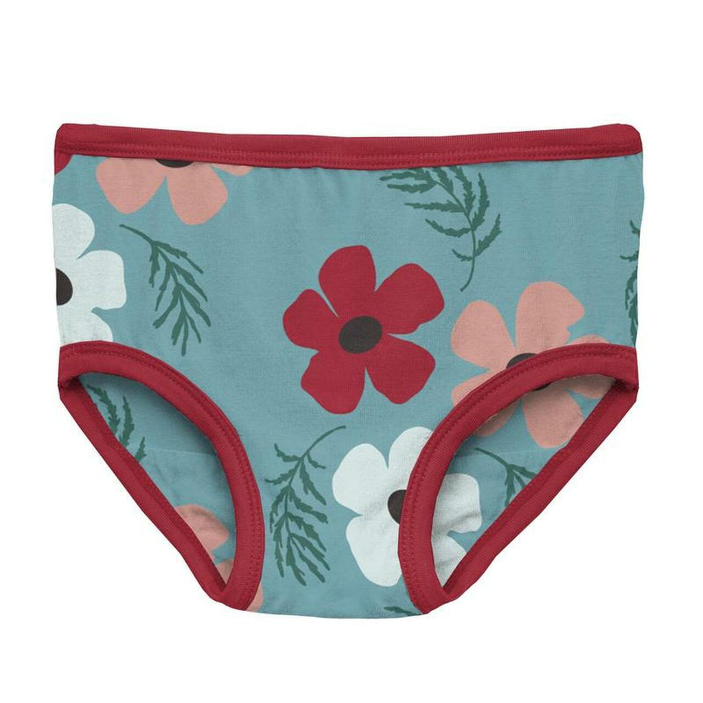 Kickee Girls Underwear Glacier Wildflower